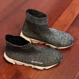 Balenciaga sparkle Knit Sneakers